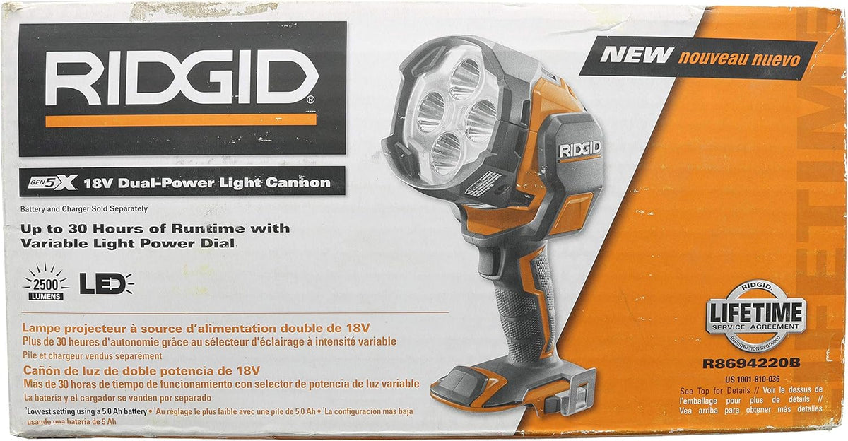 18V Dual-Power Light Cannon E78427