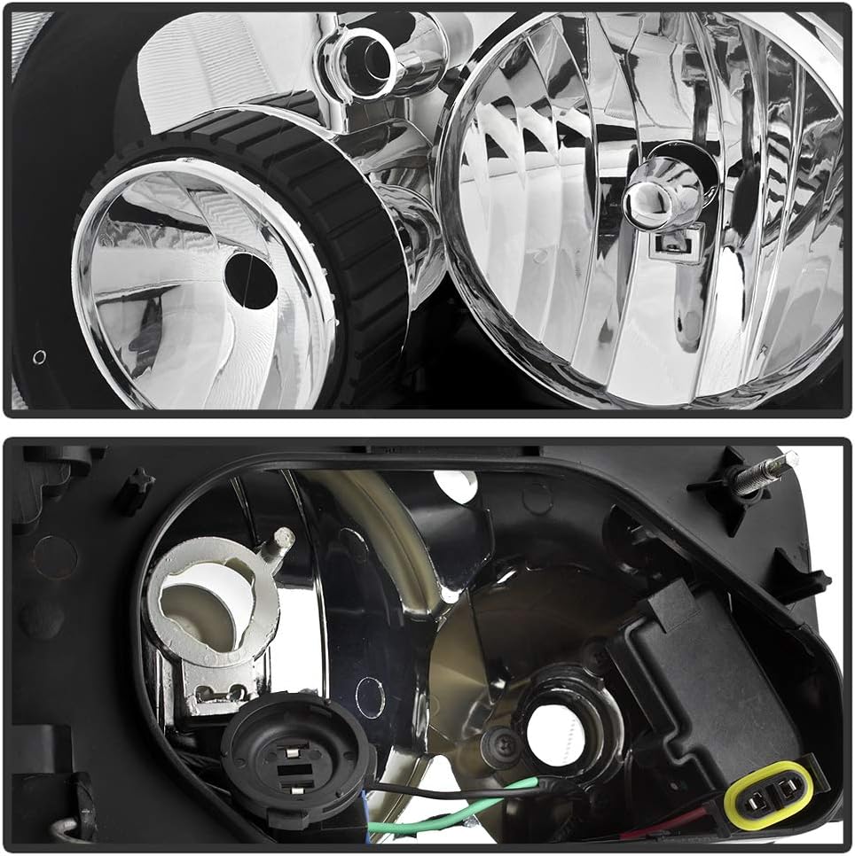Ford Escape Headlights Headlamps Assembly Pair Set Left+Right O858