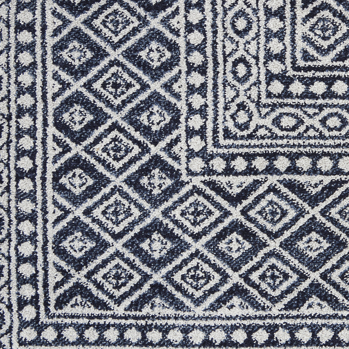 Navy Grey 8'6" x 12' Area Rug R29651