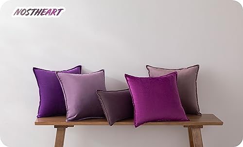 12x20 Inch Set of 4 Velvet Throw Pillow Covers I47774