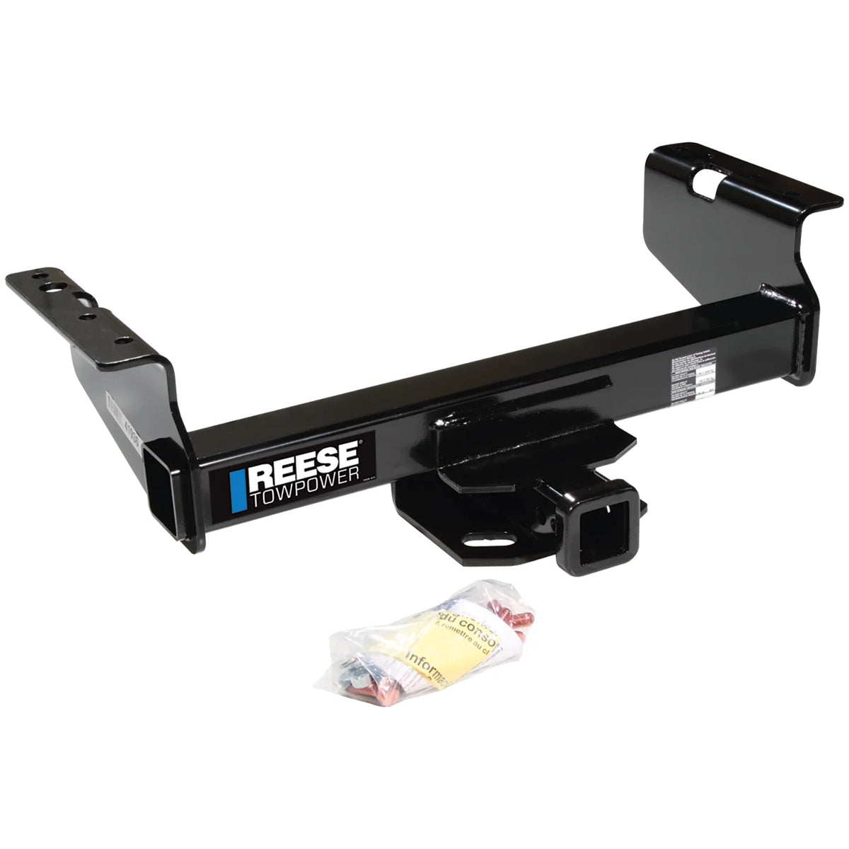 Class 5 Trailer Hitch, 2 Inch Square Receiver, Black C8373
