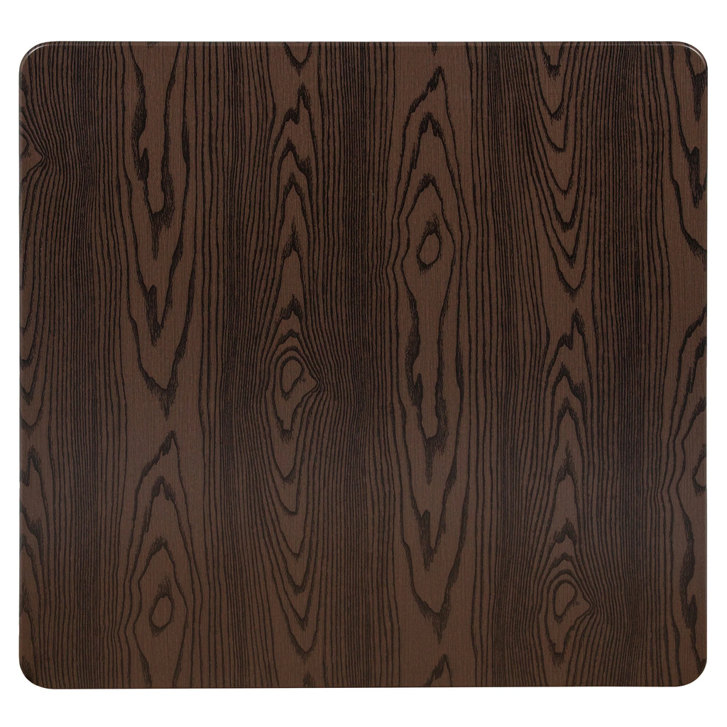 36" Square Rustic Wood Laminate Table Top L94634