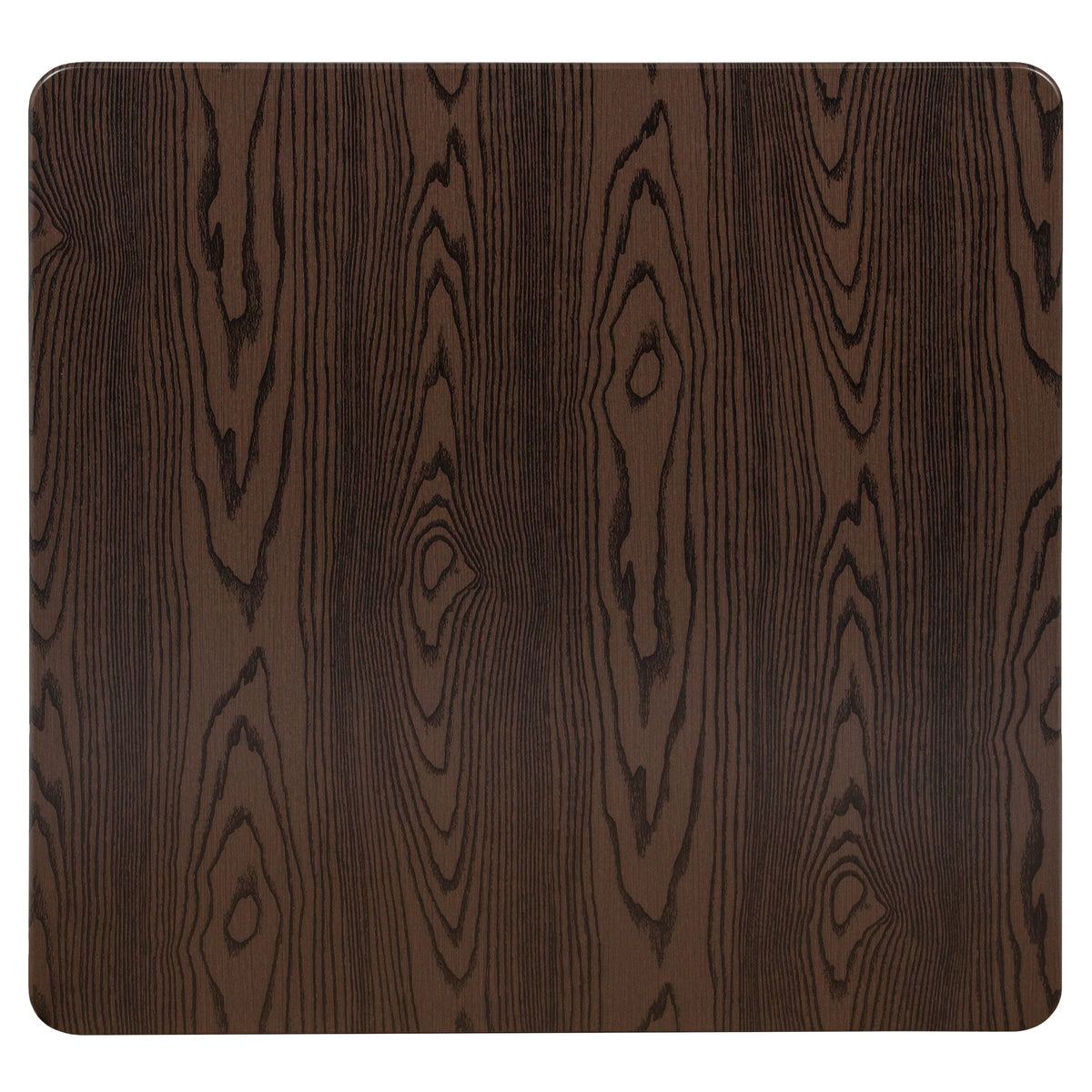 36" Square Rustic Wood Laminate Table Top L94634