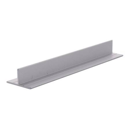 Satin Anodized Aluminum Channel Q463805