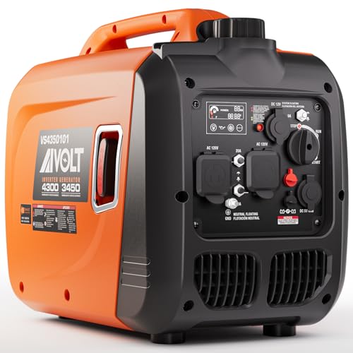 8000W Dual Fuel Inverter Generator with Electric Start F558