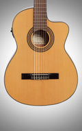 Natural Cutaway Classical Acoustic-Electric Guitar O321372