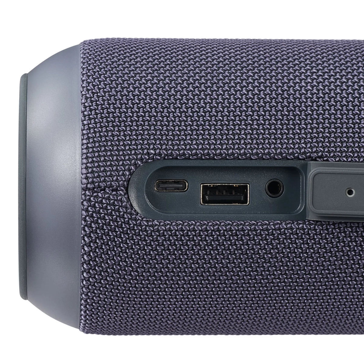 Large Rugged Speaker with LED Lighting, Gray Z172593