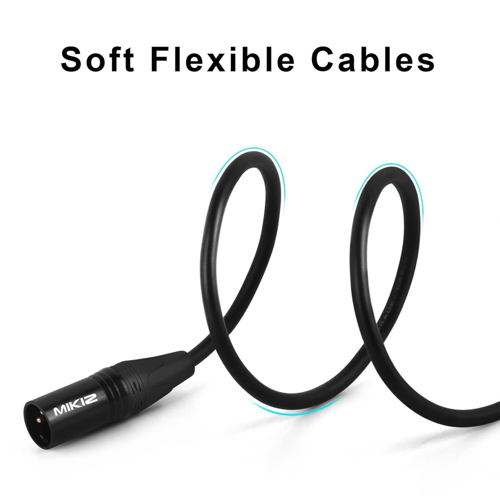 XLR Cables 25 ft 10 Color Coded Packs N394