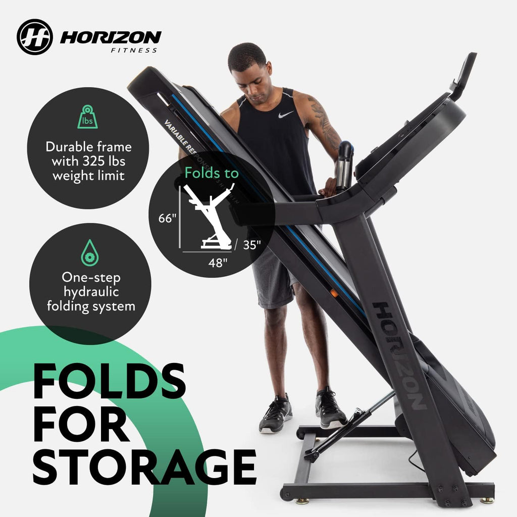 Heavy Duty Folding Treadmill with Bluetooth and Incline S1924