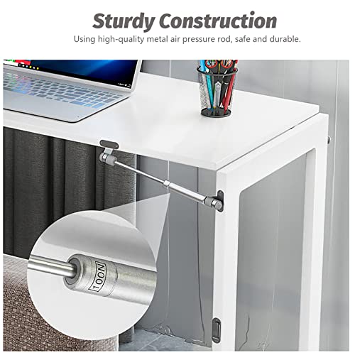 Natural Freestanding 3 Tier Ladder Shelf Desk V526243