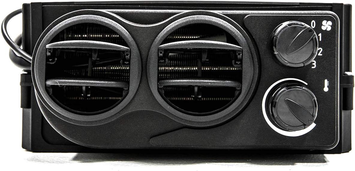 Cab Heater with Defrost Hoses and Vents, 3.4 Amps at 13.7 Volts C104