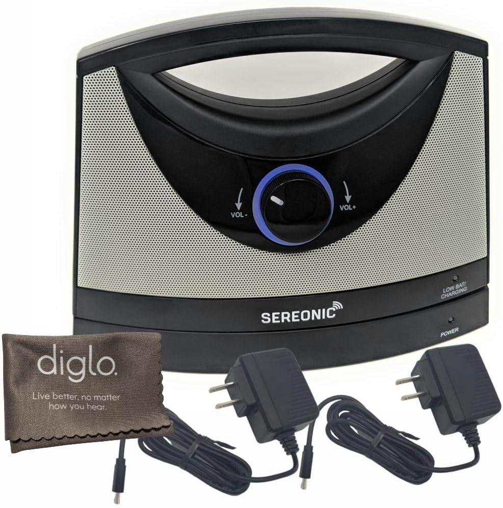 Wireless TV Listening Speaker with Optical & Analog Connectivity N23680