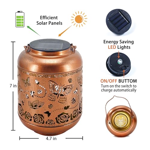 Waterproof Hanging Solar Lanterns Y780526