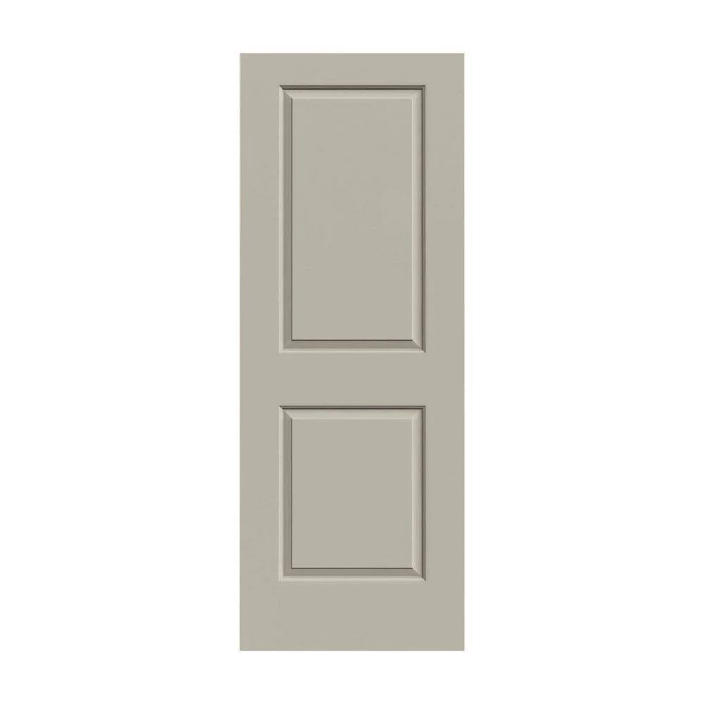 28 in. x 80 in. Desert Sand Painted Solid Core Molded Composite MDF Interior Door Slab U509109