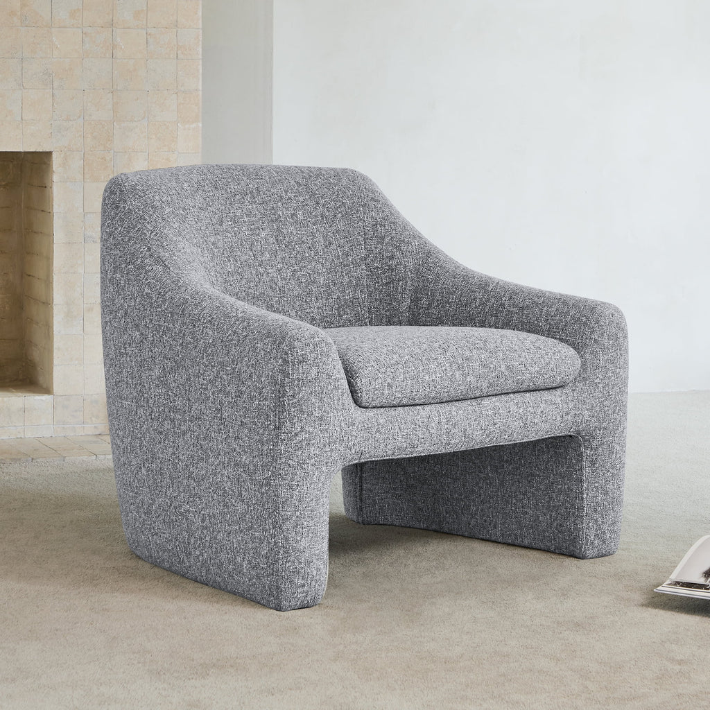 Gray Upholstered Accent Chair X539946
