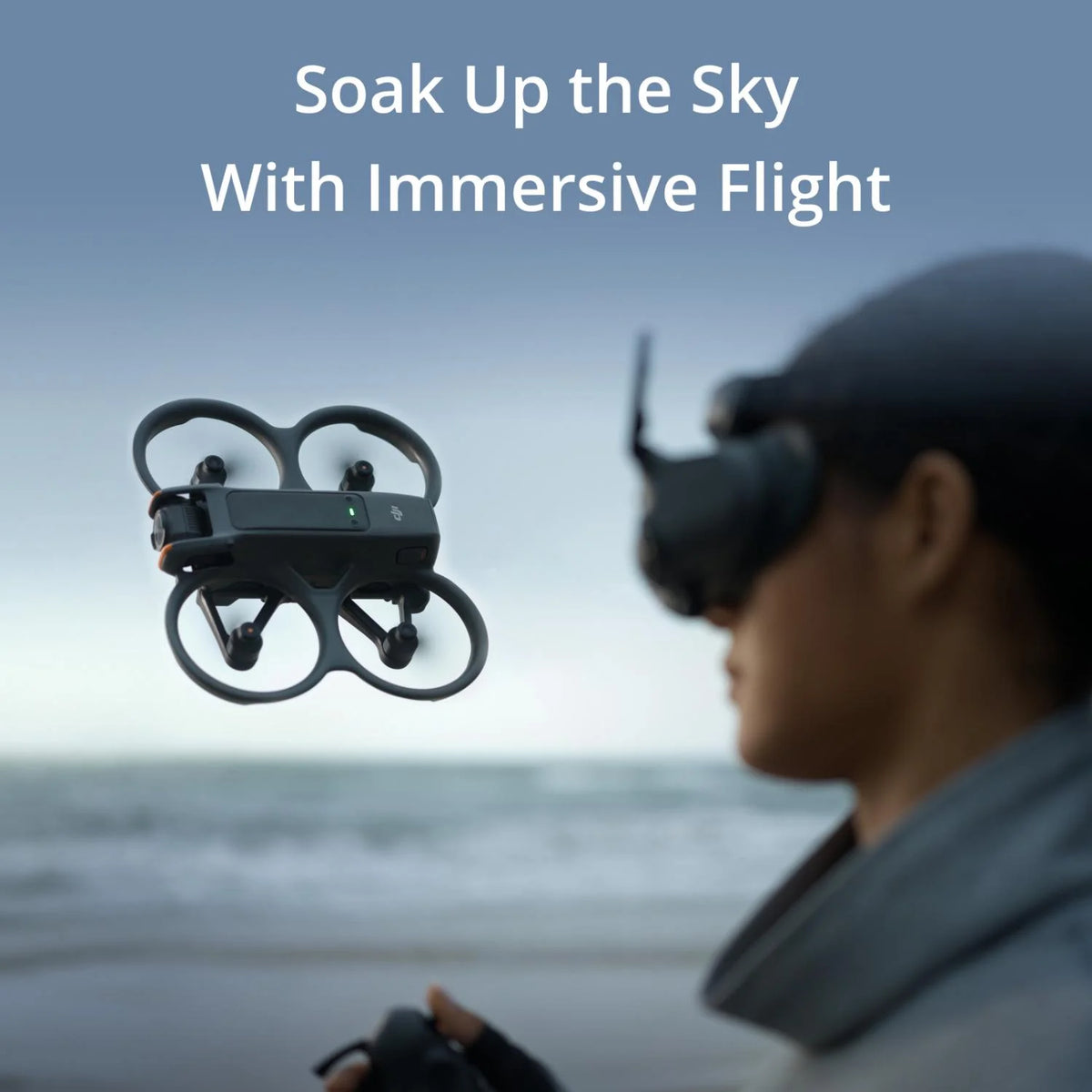 FPV Drone with 4K Camera, 3 Batteries, Goggles and RC Motion Y27755