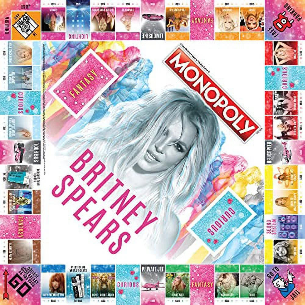 Collector's Edition Monopoly Game with Custom Game Board R950