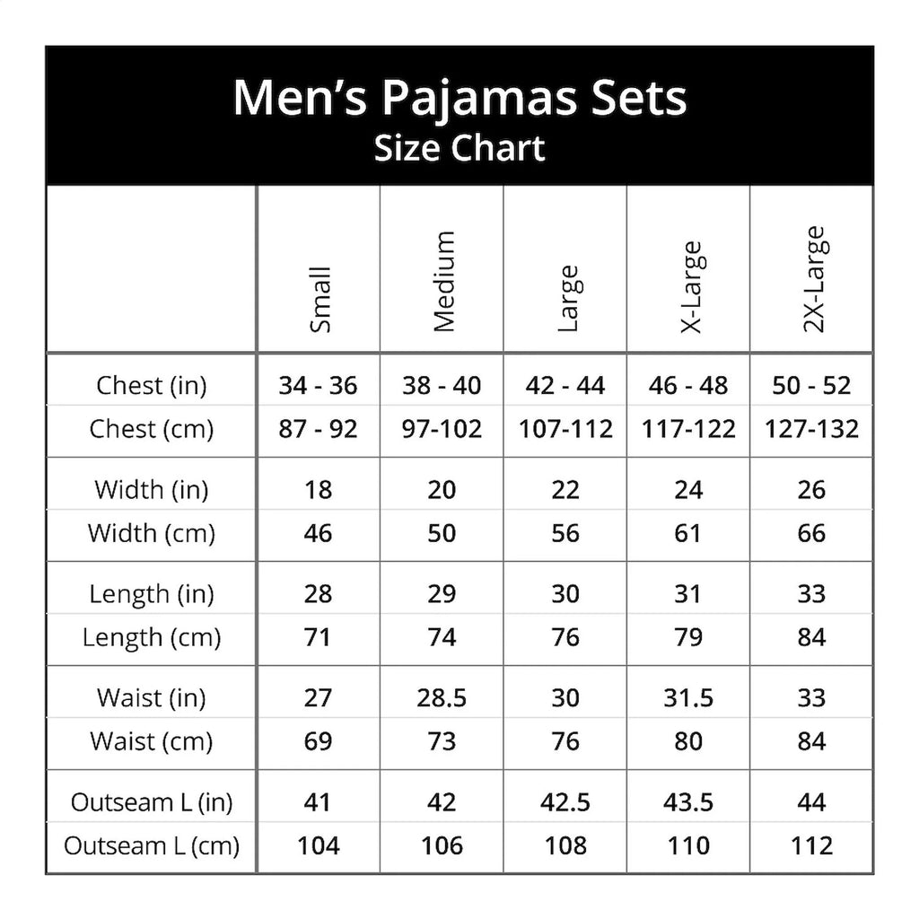 Men's Light Pajamas N123