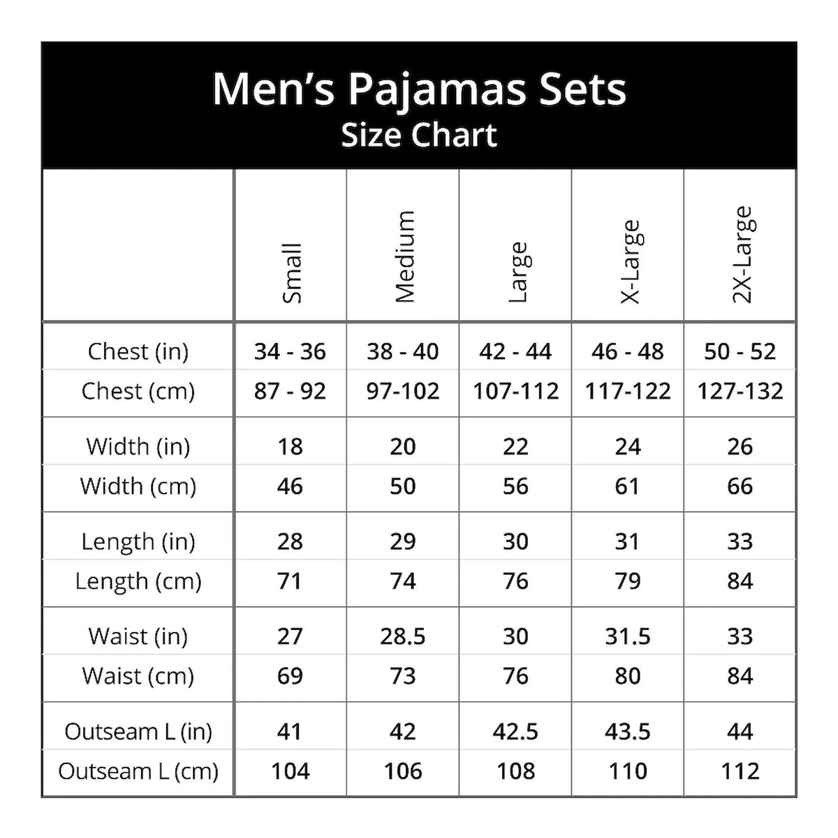 Men's Light Pajamas N123