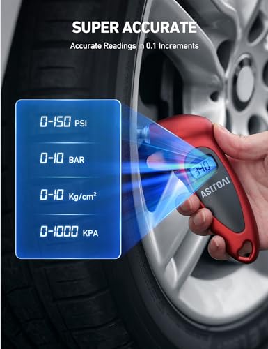 Tire Pressure Gauge Digital 0-150PSI with Backlight LCD T79744