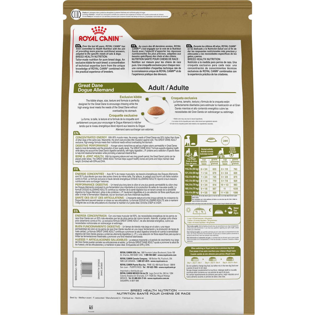Great Dane Adult Dry Dog Food D386379