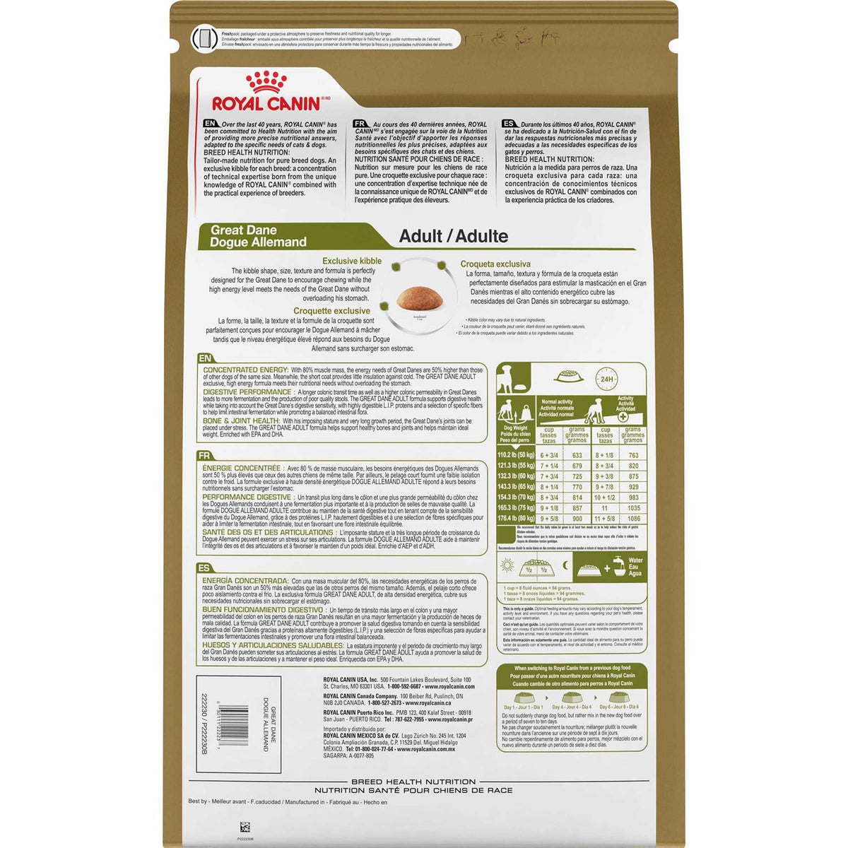 Great Dane Adult Dry Dog Food D386379