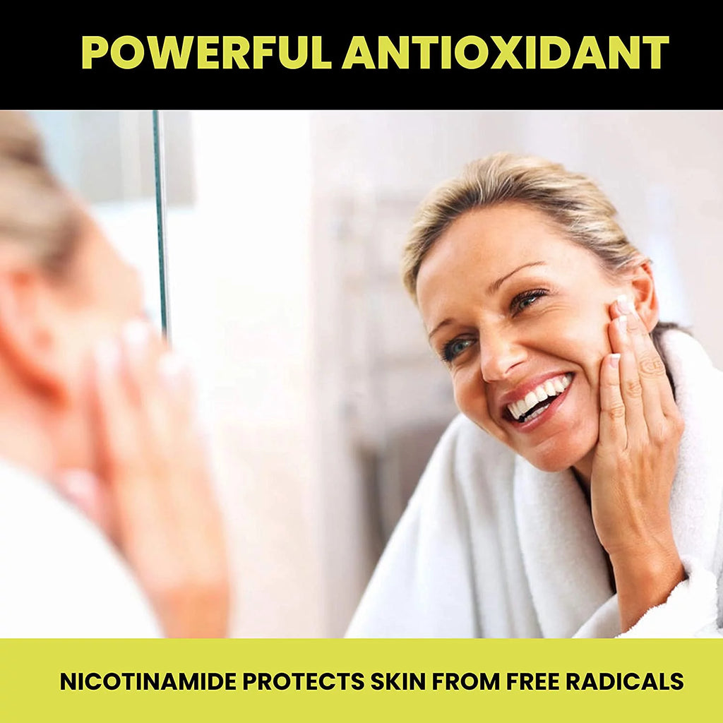 Nicotinamide with Vitamin D3 & B3 120 Capsules X2240