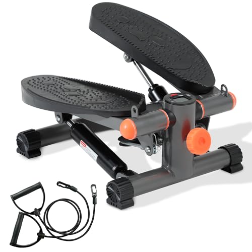 Mini Stair Stepper with Resistance Bands Q6894