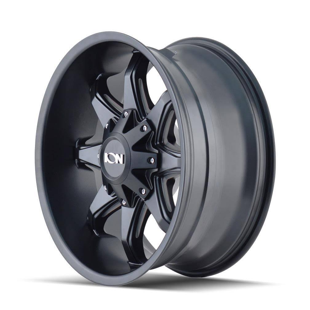 Satin Black Milled Spokes 20x9 5-139.7/5-150 18mm 110mm J670225
