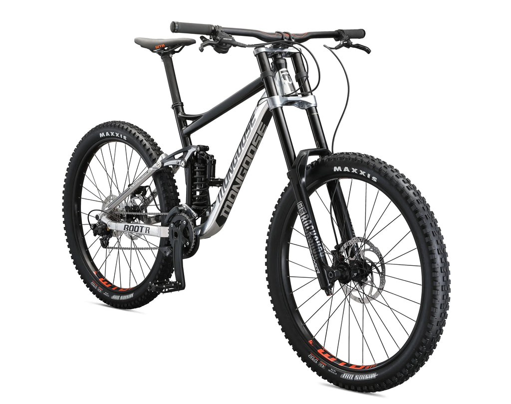 Black Full-Suspension Mountain Bike C983