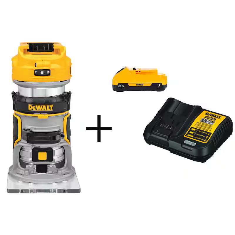20V MAX Cordless Brushless Compact Router with Battery and Charger R2168