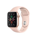 Gold Aluminum 40mm Apple Watch Series 5 with Pink Sand Sport Band G799