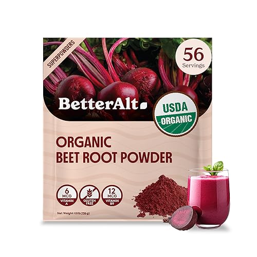 Organic Beet Root Powder - 225 Servings, 2 lb B48316