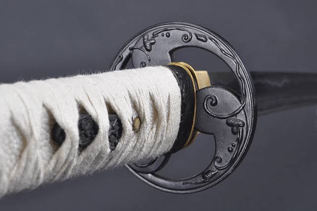 1045 Carbon Steel Full Tang Samurai Katana Sword G57671