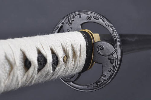 1045 Carbon Steel Full Tang Samurai Katana Sword G57671