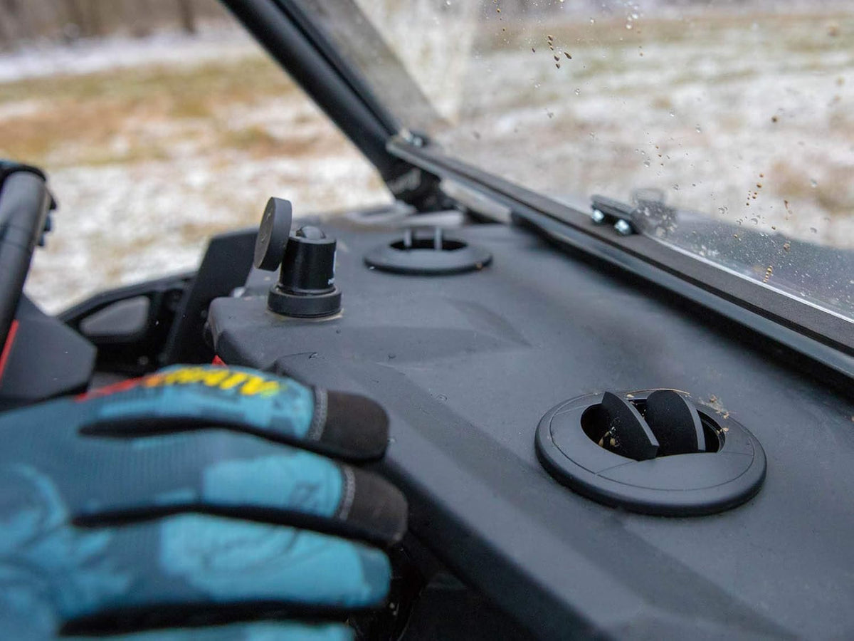 Cab Heater with Defrost Hoses and Vents, 3.4 Amps at 13.7 Volts C104