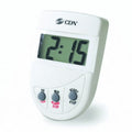 White Digital Kitchen Timer with Loud Alarm W185112