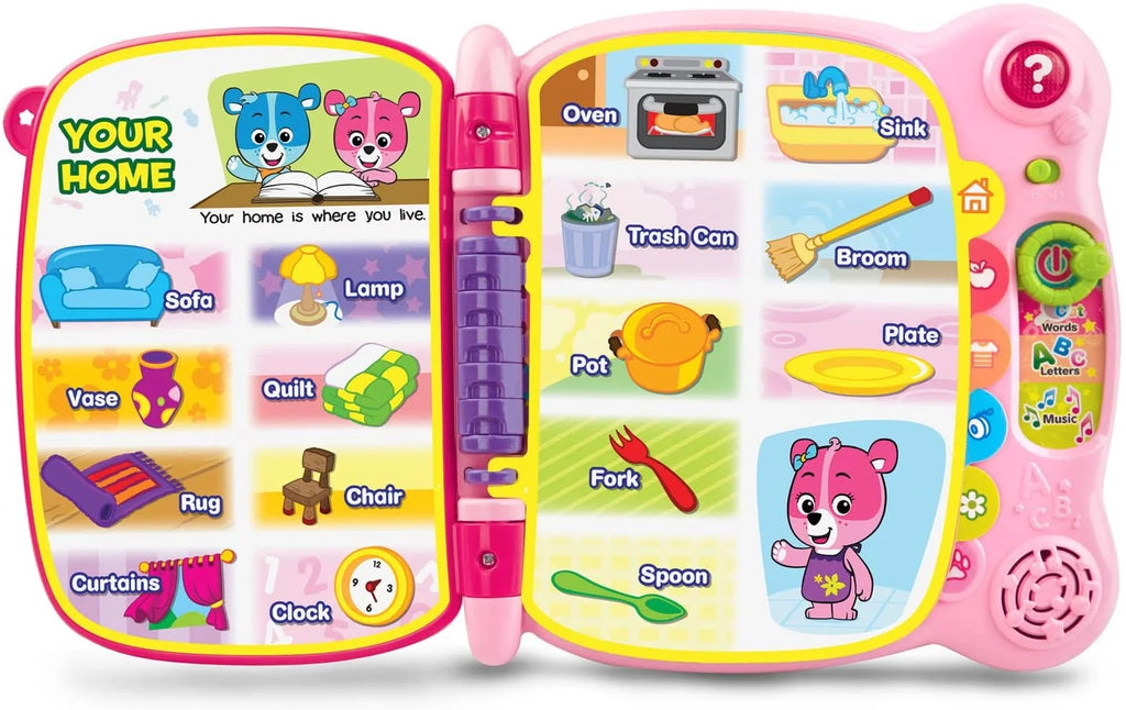 Pink Touch and Teach Word Book L2886