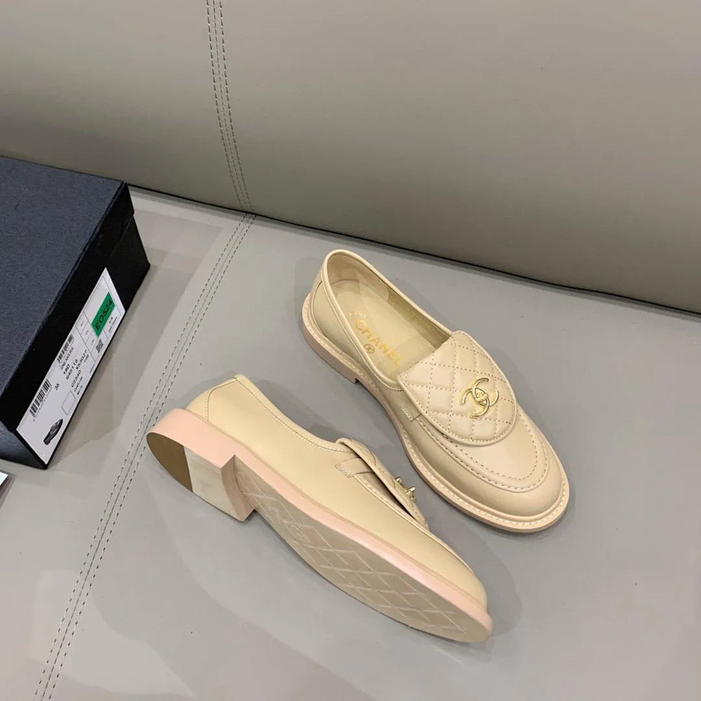 Beige Loafers I246