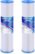 20 x 4.5 Whole House Pleated Sediment Filter Replacement Cartridge 2Pack Q5620