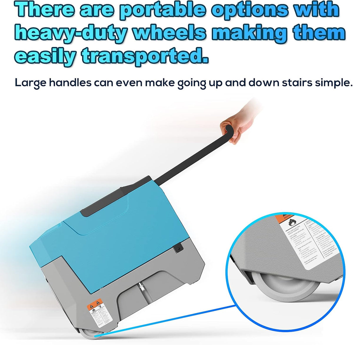 Commercial Dehumidifier with Pump & Drain Hose H700576