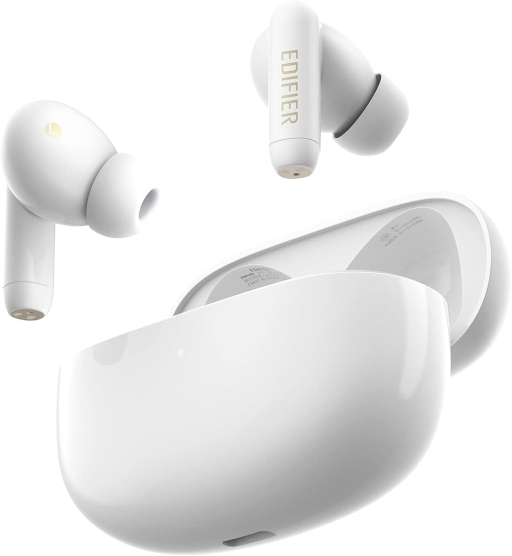 White Hybrid Active Noise Cancelling TWS Wireless Earbuds L320724