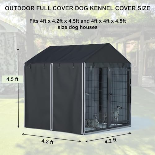 600D Waterproof Dog Kennel Cover P32181