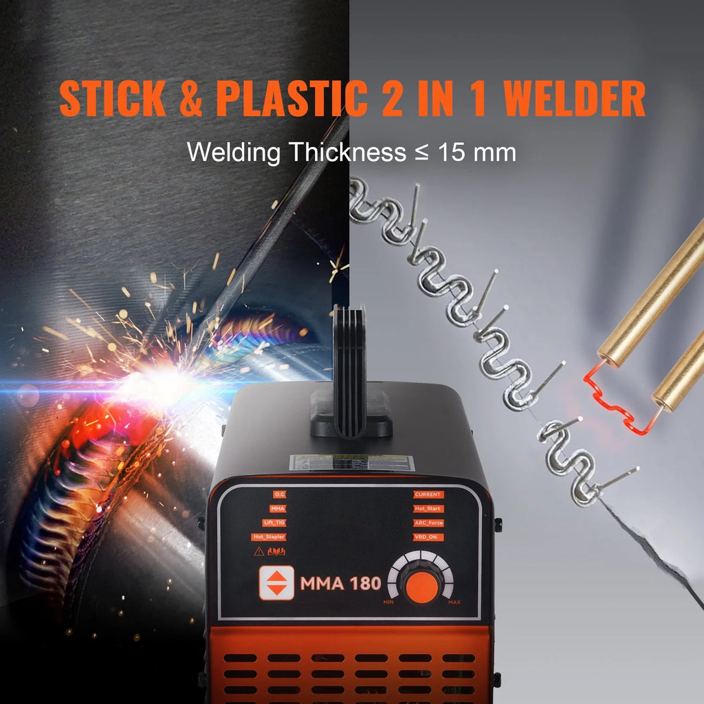 200Amp 3 in 1 Welder Machine 110/220V IGBT Inverter ARC Welding Machine Q380706