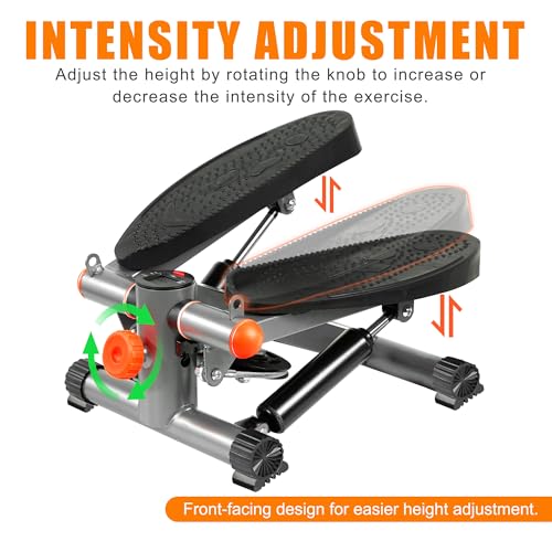 Mini Stair Stepper with Resistance Bands Q6894