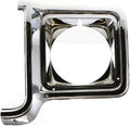 Chevy C10 Headlight Door 1975-1978 Driver Side Round Chrome & Painted-Dark Argent Pack of 2 X5224