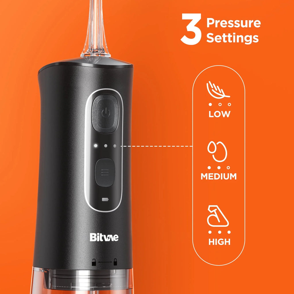 Cordless Water Flosser with 6 Jet Tips O715