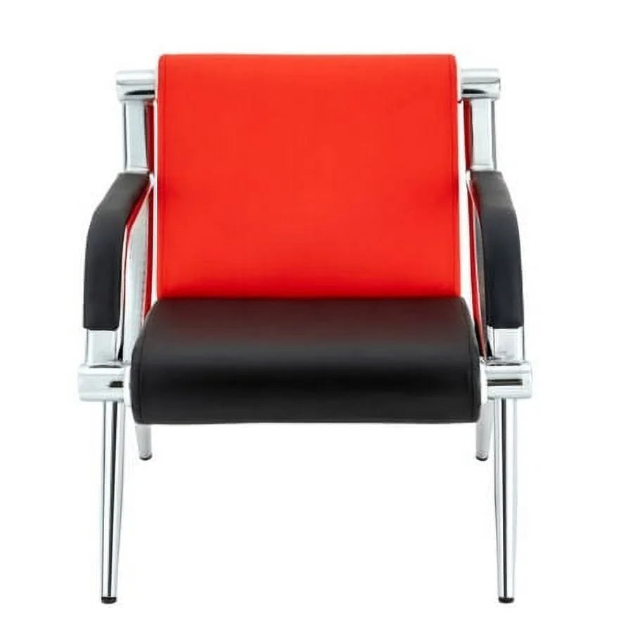 2PCS PU Leather Guest Chair R472
