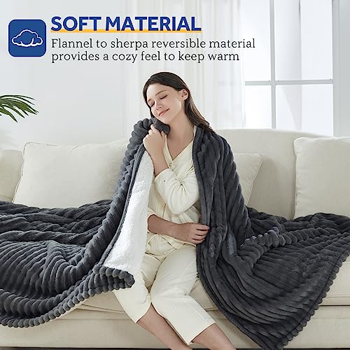 Full Size Beige Electric Blanket H3017