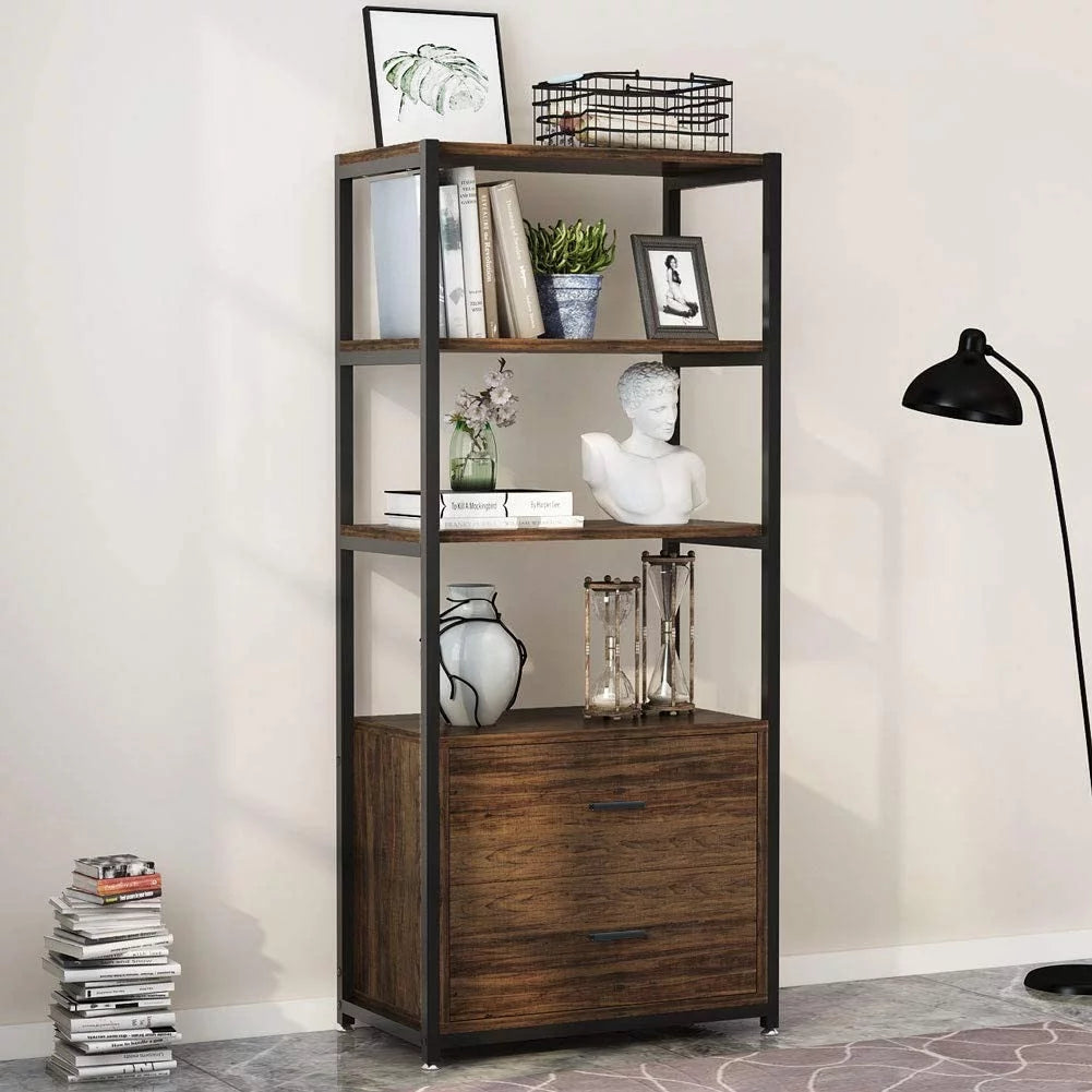 Bookcase with 2 Drawers C866